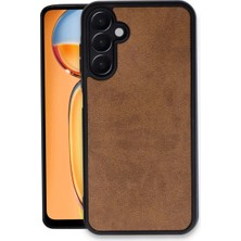 Fun And Market Buğz Samsung Galaxy A26 Kılıf Aras Deri Kapak - Taba