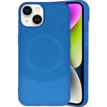 Fun And Market Buğz Iphone 14 Kılıf Maya Karbon Kapak - Lacivert