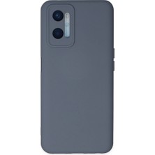 Fun And Market Buğz Oppo A96 Kılıf Nano Içi Kadife Silikon - Gri