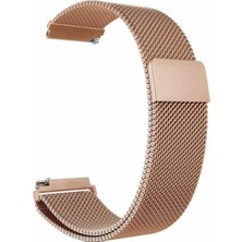 Fun And Market Buğz Samsung Galaxy Active 2 44 mm Kordon Hasır Metal Kordon