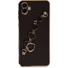 Fun And Market Buğz Samsung Galaxy A04E Kılıf Esila Silikon - Siyah