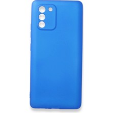 Fun And Market Buğz Samsung Galaxy A91 / S10 Lite Kılıf First Silikon - Mavi