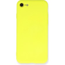Fun And Market Buğz Iphone 7 Kılıf Nano Içi Kadife Silikon - Sarı