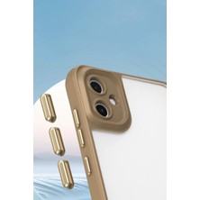 Fun And Market Buğz Samsung Galaxy A06 Kılıf Penta Silikon Kılıf - Çöl Titanyum
