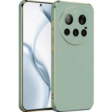 Fun And Market Buğz Xiaomi Mi 15 Ultra Kılıf Volet Silikon - Açık Yeşil