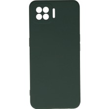 Fun And Market Buğz Oppo A73 Kılıf Nano Içi Kadife Silikon - Koyu Yeşil