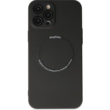 Fun And Market Buğz Iphone 12 Pro Kılıf Jack Magneticsafe Lens Silikon - Siyah