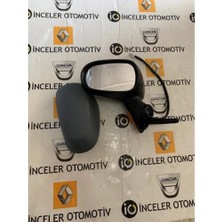 Viewmax Renault Modüs 2004- Dış Dikiz Aynası Sol Elektrikli Isıtmalı, Ayna Lambası, Astarlı Kapak, Asferık Cam 12H7P Sol  (Oem NO:7701060072)