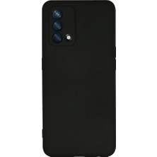 Fun And Market Buğz Oppo A74 4g Kılıf Nano Içi Kadife Silikon - Siyah