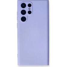 Fun And Market Buğz Samsung Galaxy S24 Ultra Kılıf Nano Içi Kadife Silikon - Lila