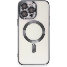 Fun And Market Buğz Iphone 15 Pro Max Kılıf Kross Magneticsafe Kapak - Titan Gri