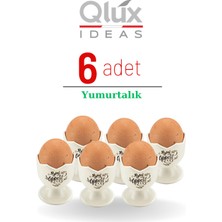 PremiumPort Yumurtalık, Kahvaltı Sofralarına Şıklık Katmak Için 6 Adet