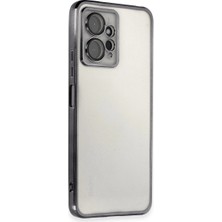 Fun And Market Buğz Xiaomi Redmi Note 12 4g Kılıf Razer Lensli Silikon - Siyah