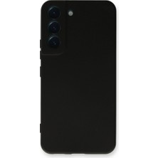 Fun And Market Buğz Samsung Galaxy S22 Plus Kılıf Nano Içi Kadife Silikon - Siyah