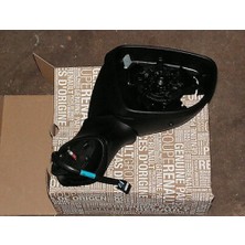 Viewmax Renault Clio Iv Hb 2012- Dış Dikiz Aynası Sağ Elektrikli Isıtmalı, Yanıp Söner, Doku Örtüsü, Sıcaklık. Sensör, Dısbükey Cam 9p (Oem NO:963016226R)