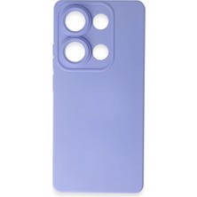 Fun And Market Buğz Xiaomi Redmi Note 13 Pro 4g Kılıf Nano Içi Kadife Silikon - Lila