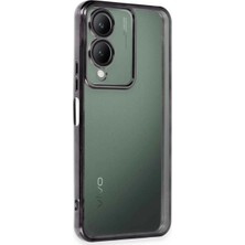Fun And Market Buğz Vivo Y17S Kılıf Razer Lensli Silikon - Siyah