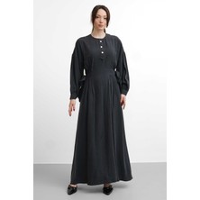 Salisburys Molly Nelly Kadın Yanlardan Bağlamalı Uzun Elbise