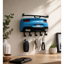 Otscraft Studio Gt Mustang Tasarım Duvar Tipi Anahtarlık Askısı – Dekoratif Key Holder