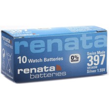 Fun And Market Buğz Renata 397 SR726SW 1.55V Alkalin Saat Pili 10 Adet