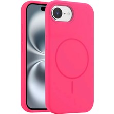 Fun And Market Buğz Joko  Iphone 16E Kılıf Jully Magsafe Kapak - Pembe