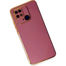 Fun And Market Buğz Xiaomi Redmi 10C Kılıf Volet Silikon - Kırmızı