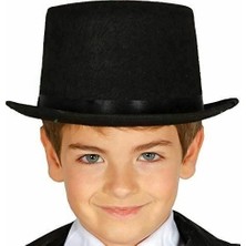 Die Grup  Sihirbaz Şapkası Çocuk Boy Siyah Renk
