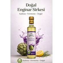 Enginar Sirkesi 500 ml | Doğal Fermente Katkısız & Koruyucusuz