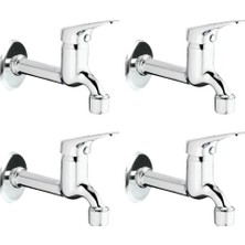 Die Grup  4lü Aç Kapa Mix Lavabo Musluk Wc Lavabo Uzun Musluk Perlatörlü