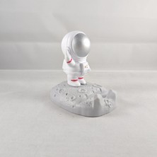 Big Store Astronot Tasarımlı Masaüstü Telefon Tutacağı Dekoratif Şık Unisex Hediye