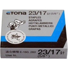 Etona Zımba Teli 23/17 1000 Adet (1 Paket)