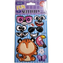 Bubu Bu-Bu Stickers Soft Puffy Kedi 20.5X10.5