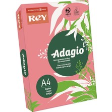 Adagio A4 80 Gram Renkli Fotokopi Kağıdı Pembe 500 Lü