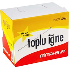  mimaks toplu ığne süper nikel 500gr tı500 (1 paket)