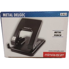 Mimaks Delgeç Metal Siyah X-40/S