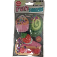 Bubu Bu-Bu Stickers Pop Up Shakers Pasta 20.5X11