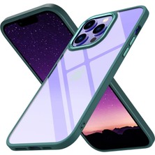 Herşey Trend Herşeytrend Apple Iphone 13 Pro Max Kılıf Power Silikon - Koyu Yeşil