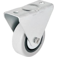 Pileli Store Hts 106 - 50 mm Sabit Kapaklı Gri Pvc Teker