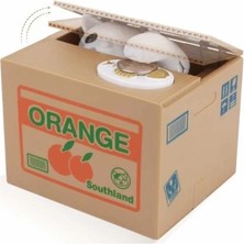 Die Grup  Hareketli Para Çalan Kedi Kumbara