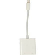 Die Grup  APR22 Iphone Otg 2in1 - Beyaz