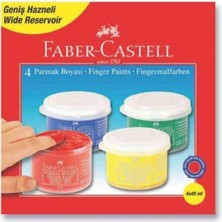 Faber-Castell Parmak Boyası Little Creatives 45Mm 4 Renk 5170000040000