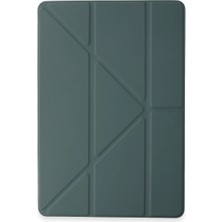 Die Grup  Xiaomi Pad 6 Kılıf Kalemlikli Mars Tablet Kılıfı - Koyu Yeşil