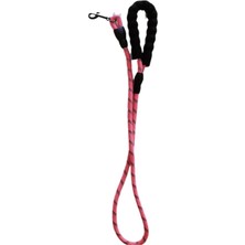 Ege Yeli Köpek Gezdirme Kayışı Sevk Halatı Pembe
