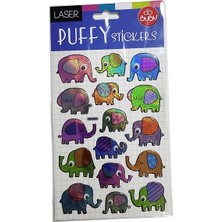 Bubu Bu-Bu Stickers Damla Fil 12,5X23,5