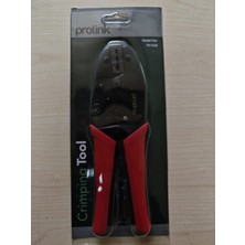 CTR Ticaret Prolink PH-028 Izoleli Kablo Ucu Sıkma Pensesi - Terminal Sıkma Pensesi - Cırcırlı Profesyonel Seri