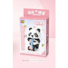 Loz Block Oyuncak Panda Scooter 320 Parça
