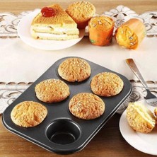 Die Grup  6’lı Muffin Kek Kalıbı – Dayanıklı, Çok Amaçlı Fırın Kalıbı