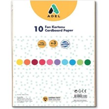 Adel Fon Kartonu 25X35 Cm Karışık 10 Renk 4343030001000