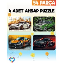 Esa Kids 54 Parçalı Montessori Ahşap Puzzle – 6 Yaş Üzeri Eğitici Oyuncak