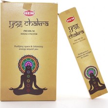 Die Grup  Hem Yog Chakra Masala Aromalı Çubuk Tütsü